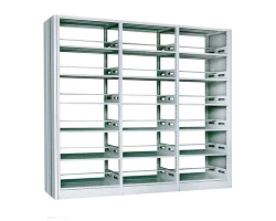 Double sided bookshelf